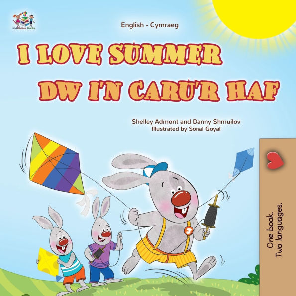 I Love Summer (English Welsh Bilingual Children's Book)