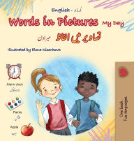 Title: Words in Pictures - My Day (English Urdu Bilingual Children's Book), Author: Kidkiddos Books