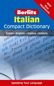 Title: Berlitz Italian Compact Dictionary: Italian-English/Inglese-Italiano, Author: Berlitz Publishing