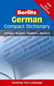 Title: Berlitz German Compact Dictionary: German-English/Englisch-Deutsch, Author: Berlitz Publishing