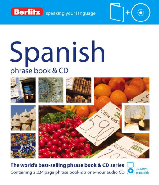 Berlitz Spanish Phrase Book and CD