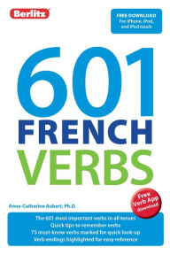 Title: 601 French Verbs, Author: Berlitz Publishing