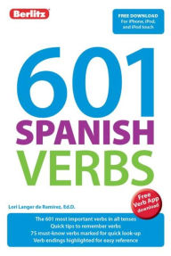 Title: 601 Spanish Verbs, Author: Berlitz Publishing