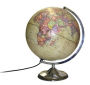 Insight Globe: Metal Antique Illuminated (Us)