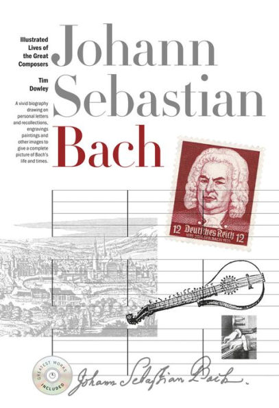 New Illustrated Lives Of Great Composers: Bach (Book/CD)