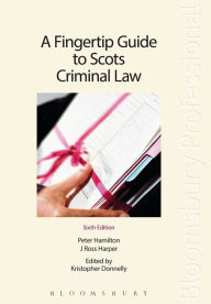 Title: A Fingertip Guide to Criminal Law, Author: Peter Hamilton