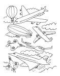 Alternative view 2 of The Planes, Trains and Cars Colouring Book