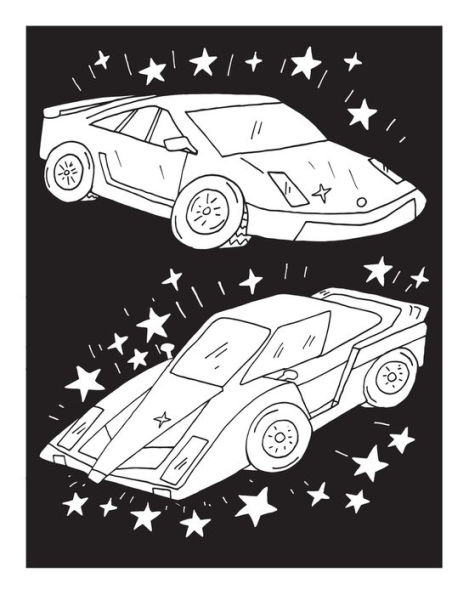 The Planes, Trains and Cars Colouring Book
