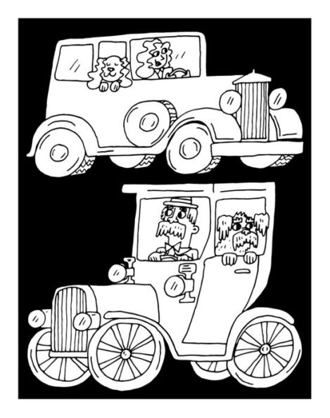 The Planes, Trains and Cars Colouring Book