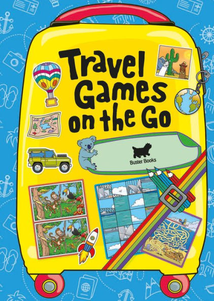 Travel Games on the Go by Buster Books, Jorge Santillan