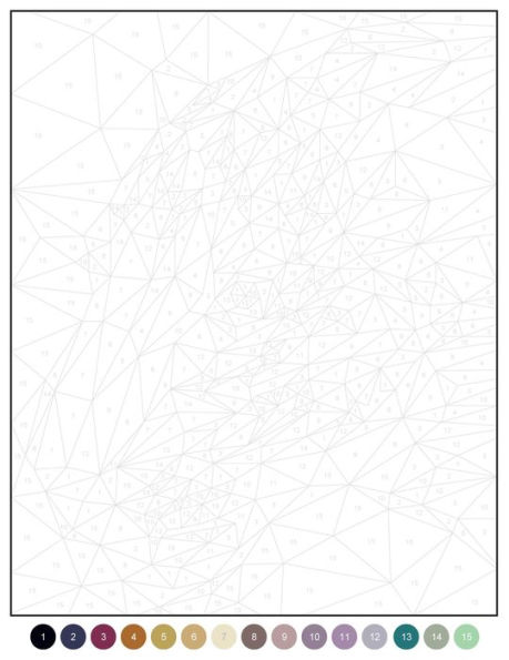 Colourmetrics: A Geometric Colour by Numbers Challenge