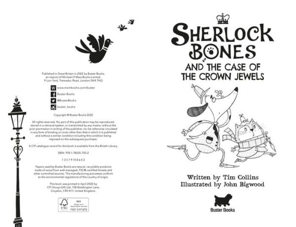 Sherlock Bones and the Case of the Crown Jewels: A Puzzle Adventure