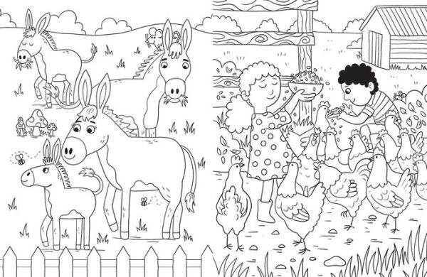 The Farm Colouring Book