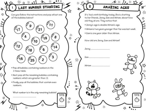Number Riddles for Bright Sparks