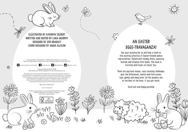 The Egg-cellent Easter Activity Book: Choc-full of mazes, spot-the-difference puzzles, matching pairs and other brilliant bunny games