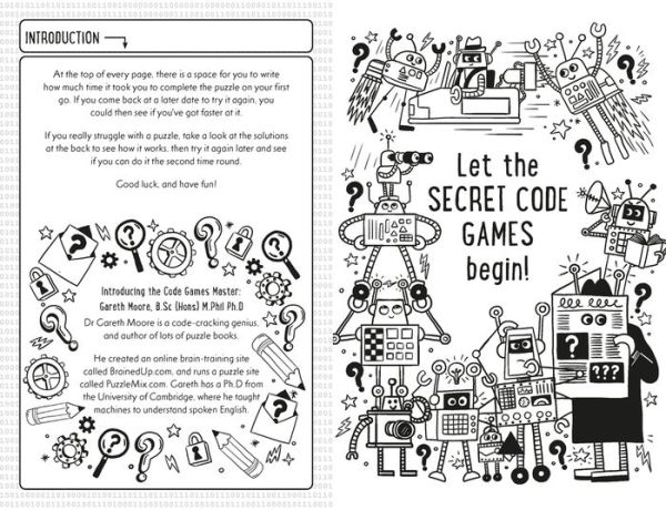 Secret Code Games for Clever Kidsï¿½: More than 100 puzzles to boost your brainpower