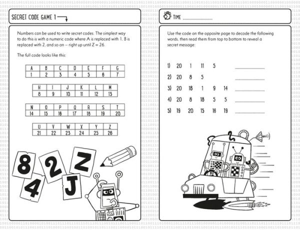 Secret Code Games for Clever Kidsï¿½: More than 100 puzzles to boost your brainpower