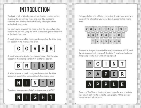 Wordle Puzzles for Clever Kids: More than 180 puzzles to exercise your mind