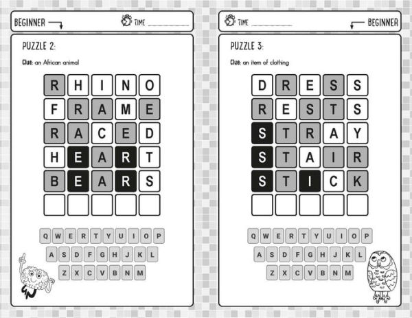 Wordle Puzzles for Clever Kids: More than 180 puzzles to exercise your mind