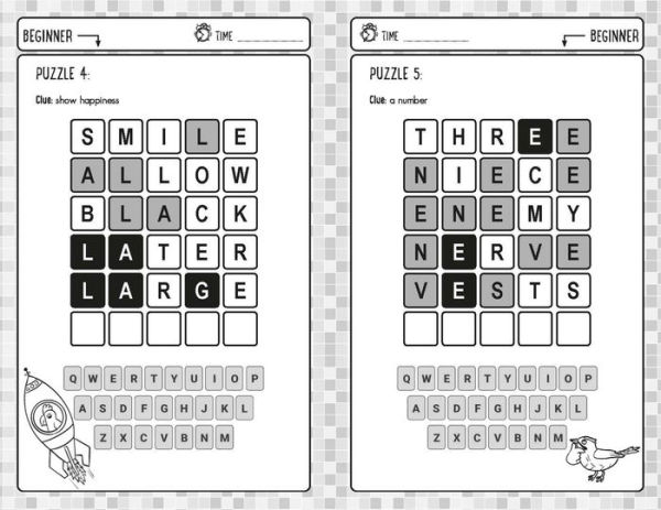 Wordle Puzzles for Clever Kids: More than 180 puzzles to exercise your mind