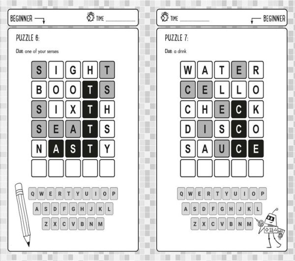 Wordle Puzzles for Clever Kids: More than 180 puzzles to exercise your mind