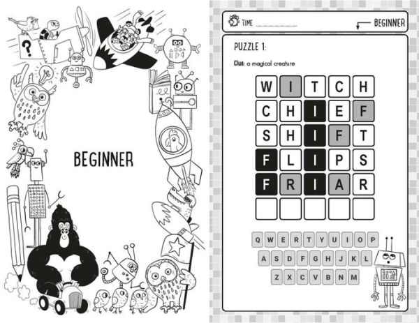 Wordle Puzzles for Clever Kids: More than 180 puzzles to exercise your mind