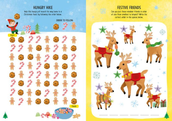 The Tree-mendous Christmas Activity Book: Filled with mazes, spot-the-difference puzzles, matching pairs and other fun festive games