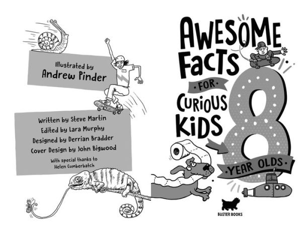 Awesome Facts for Curious Kids: 8 Year Olds