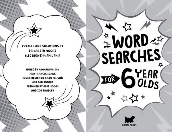 Wordsearches For 7 Year Olds - (word Power!) By Gareth Moore