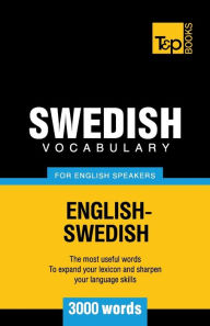 Title: Swedish vocabulary for English speakers - 3000 words, Author: Andrey Taranov