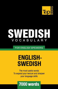 Title: Swedish vocabulary for English speakers - 7000 words, Author: Andrey Taranov