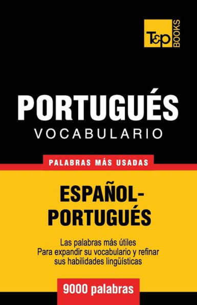 Vocabulario espaÃ¯Â¿Â½ol-portuguÃ¯Â¿Â½s - 9000 palabras mÃ¯Â¿Â½s usadas