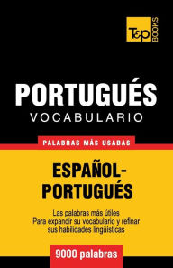 Title: Vocabulario espaï¿½ol-portuguï¿½s - 9000 palabras mï¿½s usadas, Author: Andrey Taranov