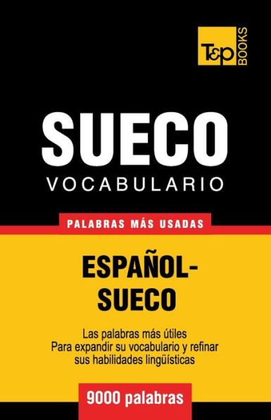 Vocabulario espaï¿½ol-sueco - 9000 palabras mï¿½s usadas