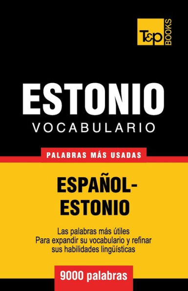 Vocabulario espaï¿½ol-estonio