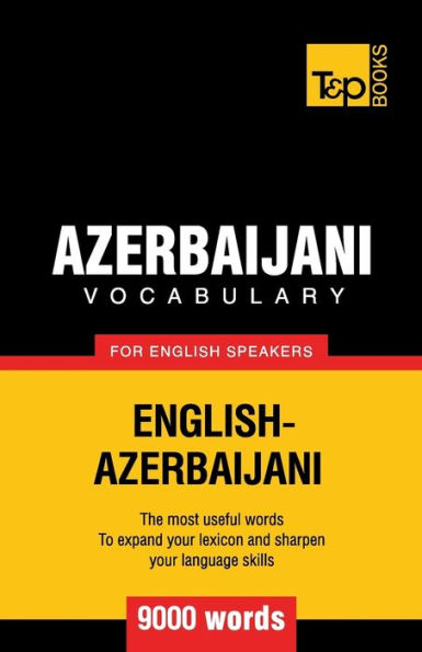 Azerbaijani vocabulary for English speakers
