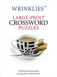 Title: Large-Print Crossword Puzzles, Author: House of Puzzles