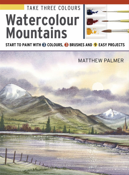 Take Three Colours: Watercolour Mountains