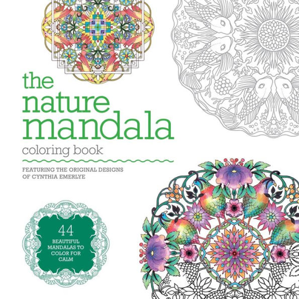 The Nature Mandala Coloring Book