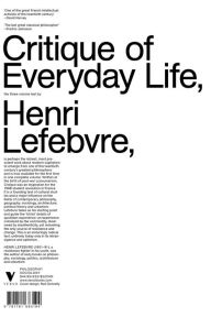 Title: Critique of Everyday Life: The Three-Volume Text, Author: Henri Lefebvre