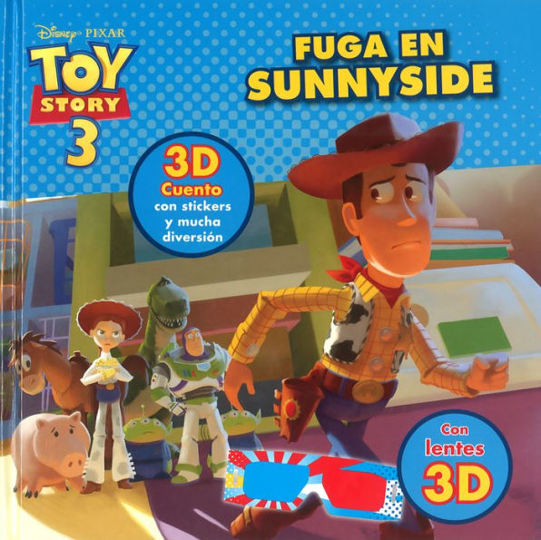 Disney Pixar Toy Story 3 3D Cuento - Fuga en Sunnyside