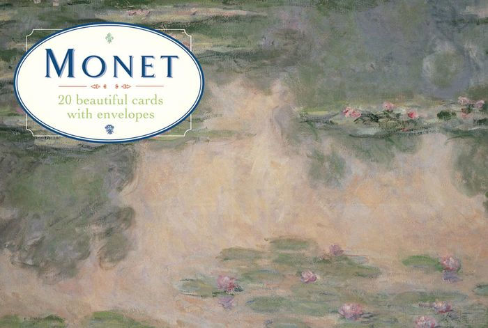 Card Box of 20 Notecards and Envelopes: Monet: A Delightful Pack Of ...