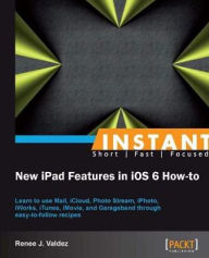 Title: Instant New iPad Features in iOS 6 How-to, Author: Renee J. Valdez