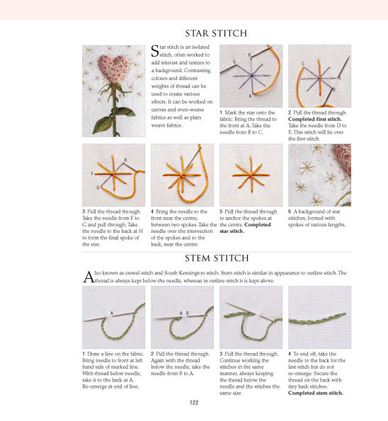 A-Z of Embroidery Stitches: A Complete Manual for the Beginner Through to the Advanced Embroiderer