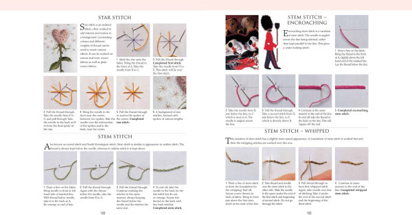 A-Z of Embroidery Stitches: A Complete Manual for the Beginner Through to the Advanced Embroiderer