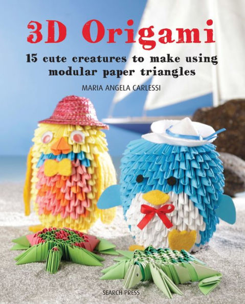 3D Origami: 15 cute creatures to make using modular paper triangles