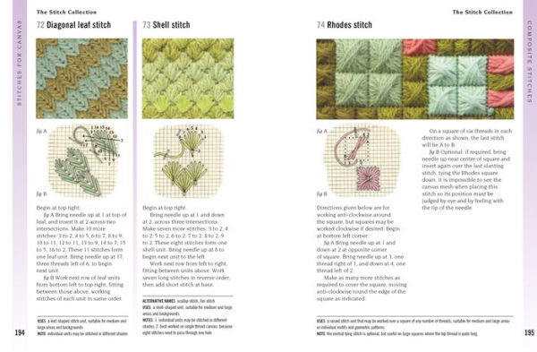 Embroidery Stitch Bible, The: Over 200 stitches photographed with easy-to-follow charts