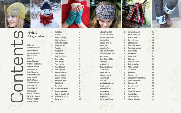 Head-to-Toe Winter Knits: 100 Quick and Easy Knitting Projects For The Season