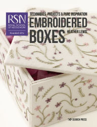 Pdf files download books RSN: Embroidered Boxes by Heather Lewis MOBI in English