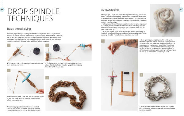 Yarn Spinning with a Modern Twist: How to create your own gorgeous yarns using a drop spindle